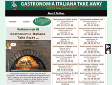 Tablet Screenshot of gastronomiaitaliana.dk
